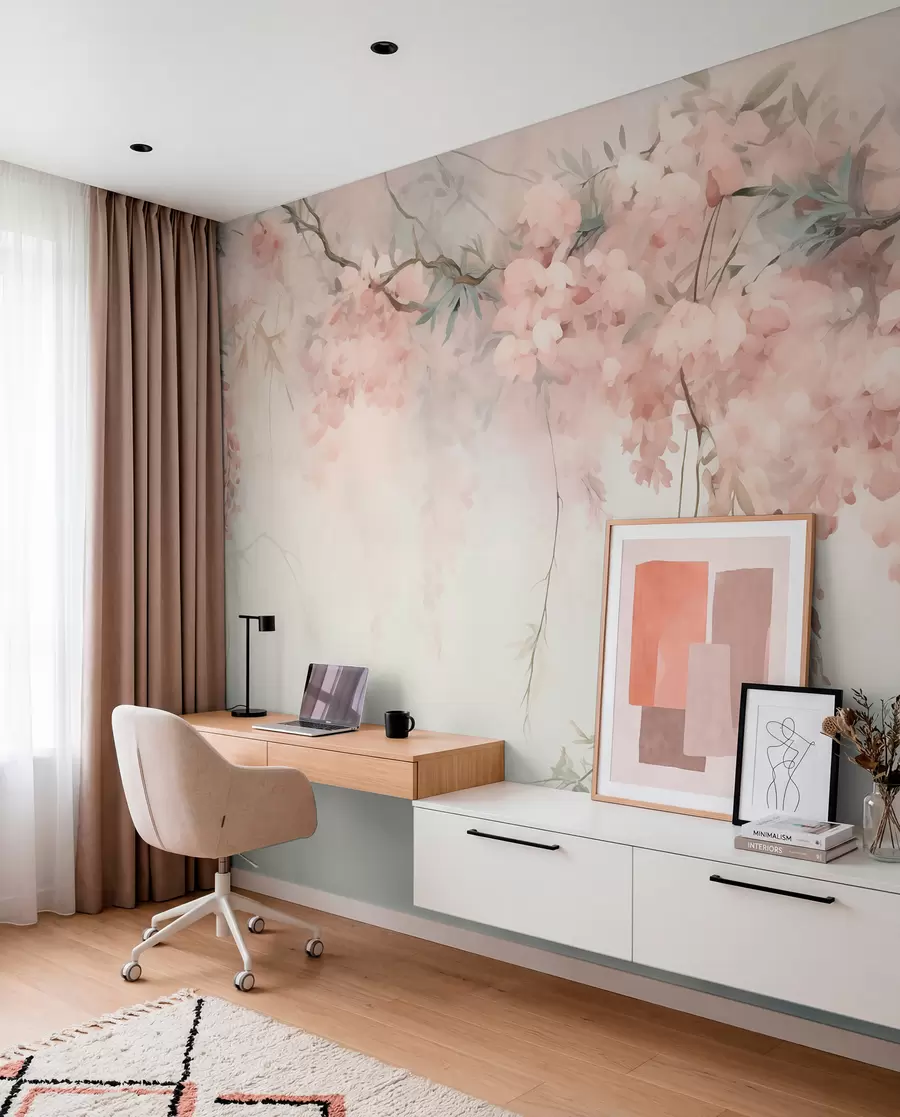 murales de pared Sucursal de primavera w09172v1