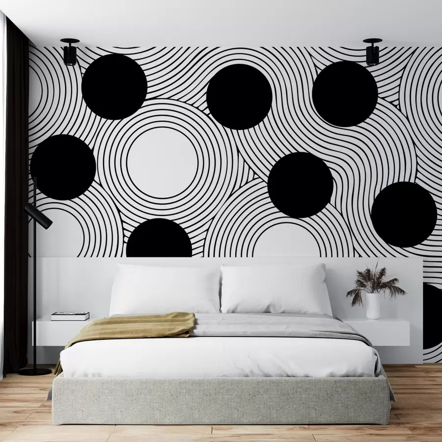 murales de pared Armonía geométrica w04185v1