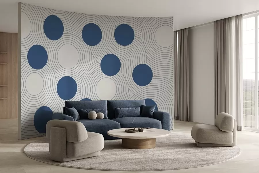 murales de pared Armonía geométrica w04185v3