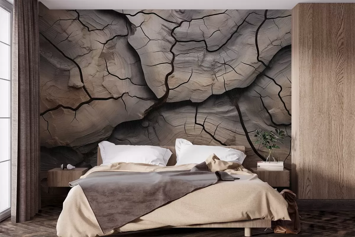 murales de pared madera, grietas, luz, textura, corteza, natural w04238