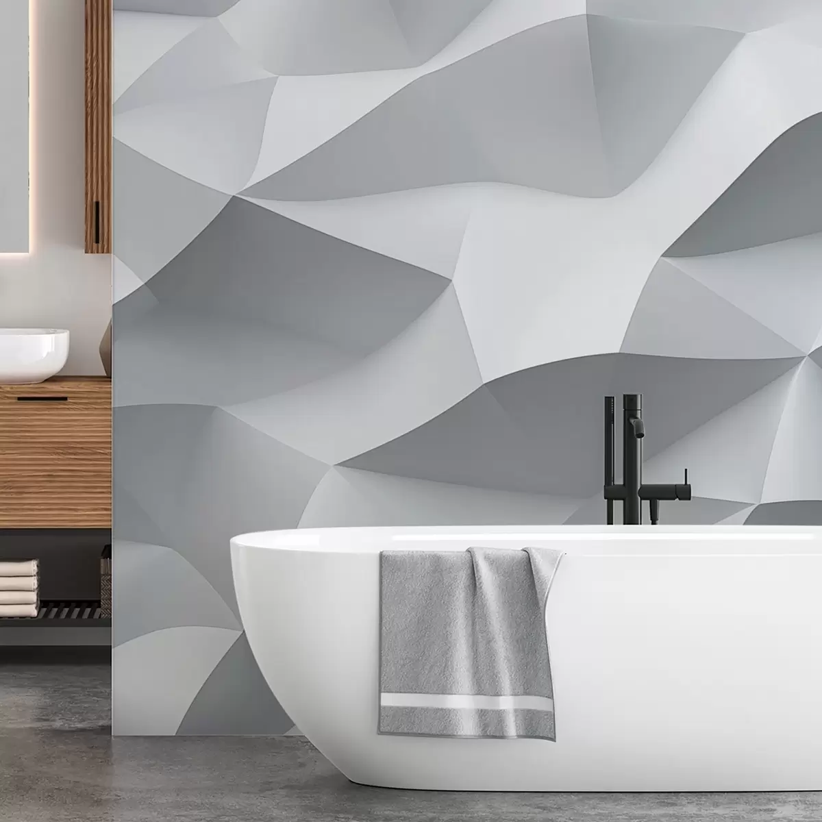 murales de pared Abstracción geométrica w04267v1