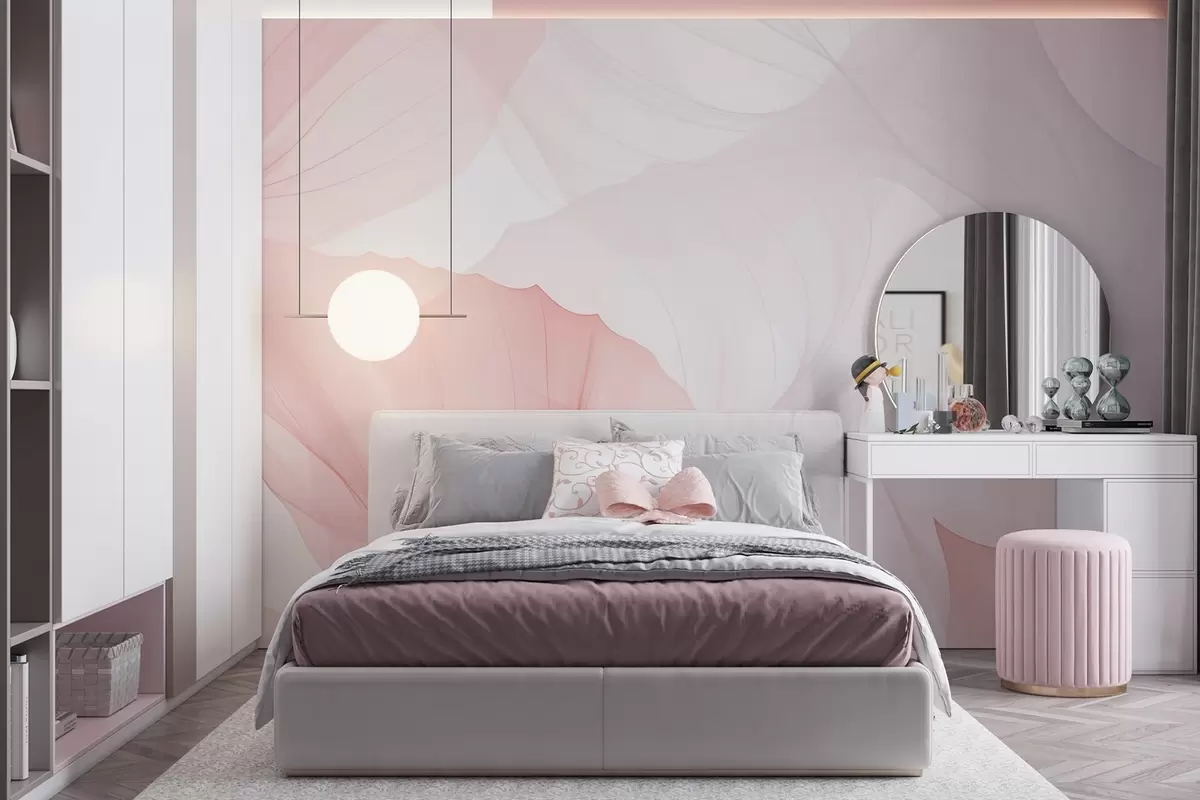 murales de pared Pétalos transparentes w04290v1