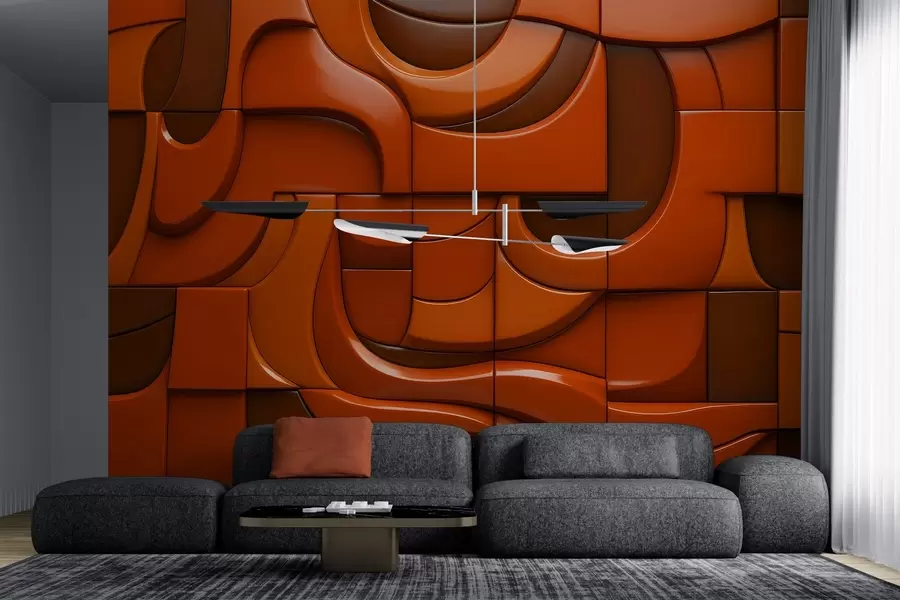 murales de pared Pared pintada en relieve w04321v1