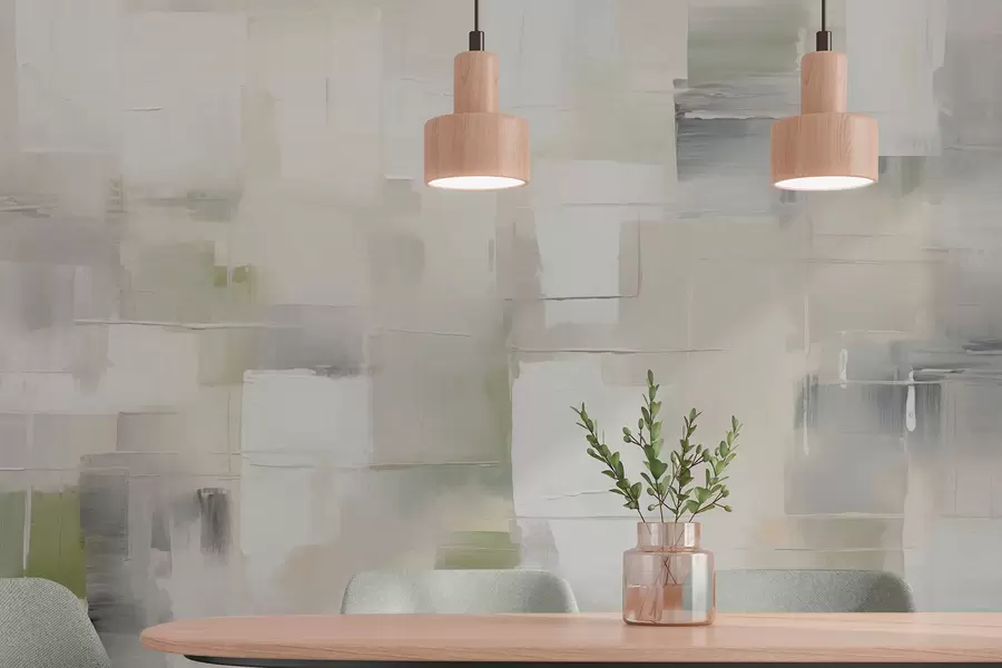 murales de pared Abstracción imitación de pinceladas w04354