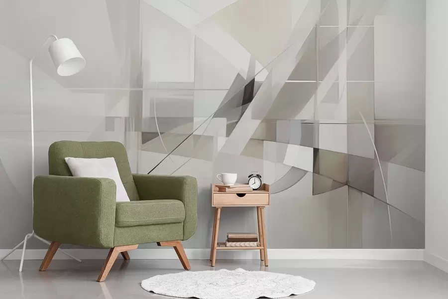 murales de pared Geometría abstracta w04380v1