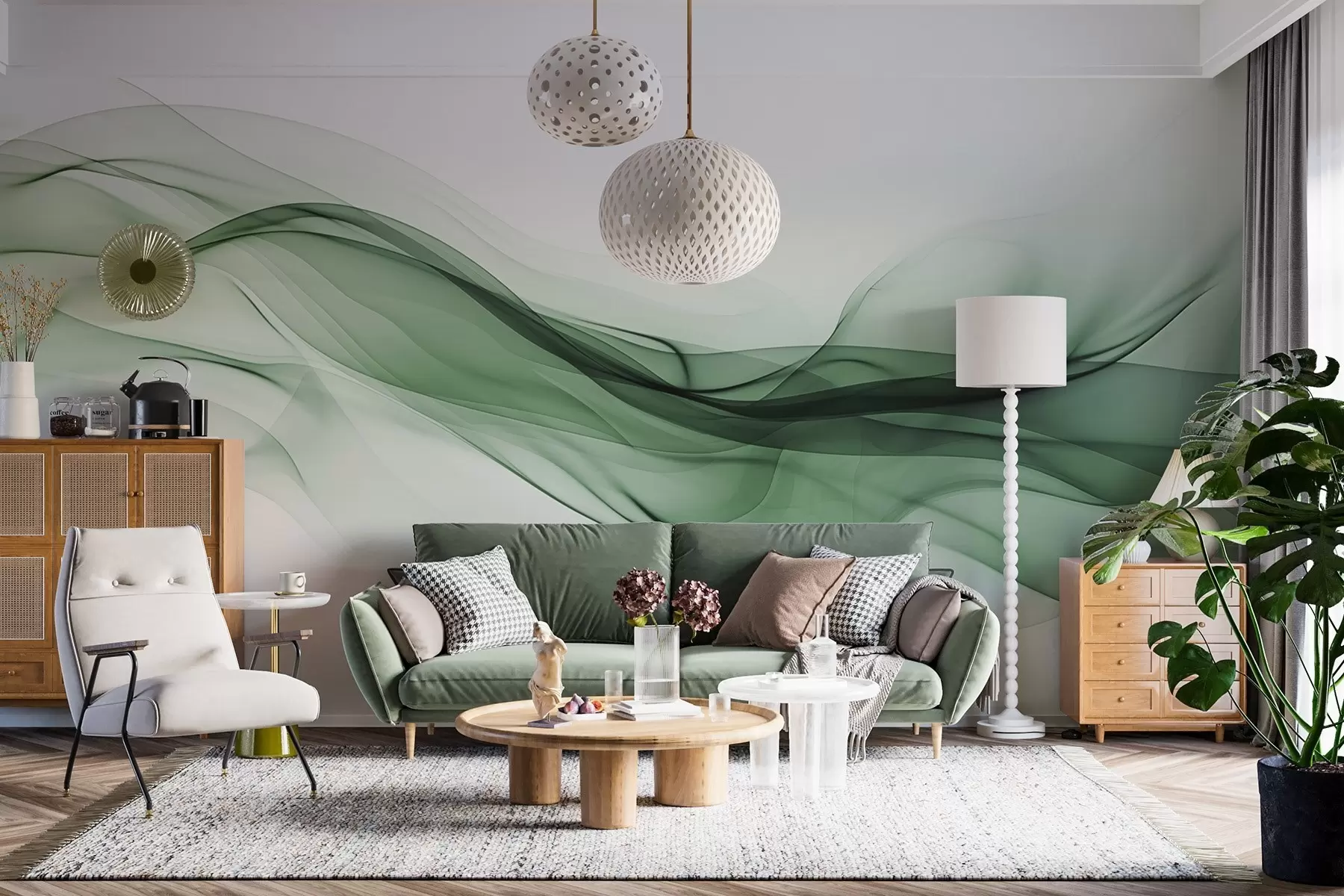 murales de pared Abstracción w04408