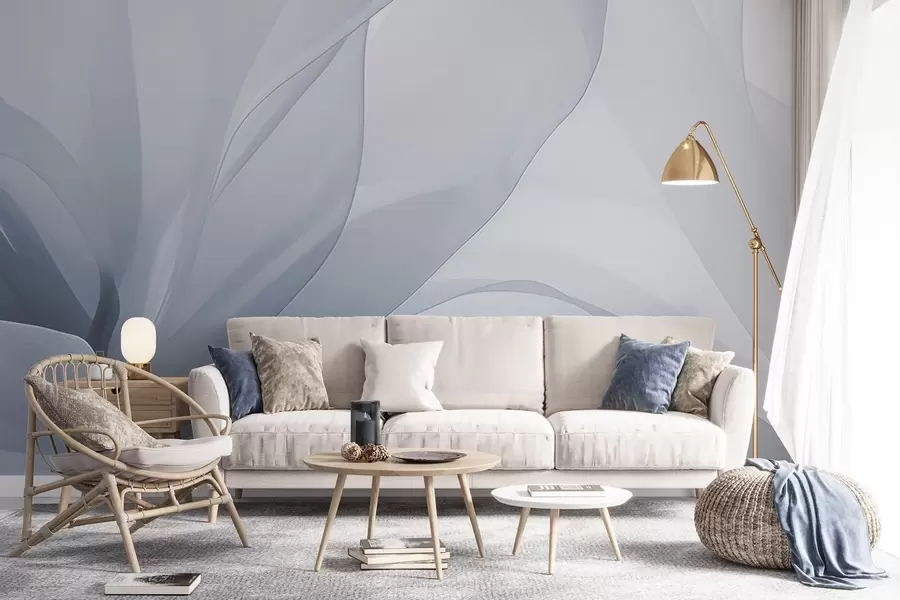 murales de pared Flor abstracta w04435v2