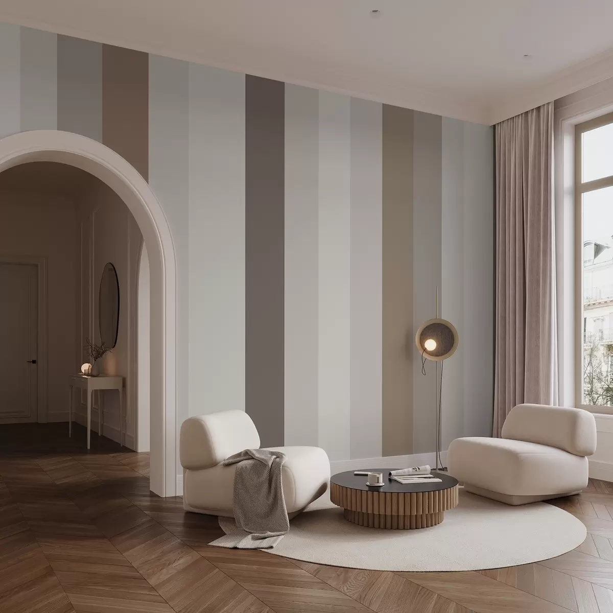 murales de pared Líneas w04478