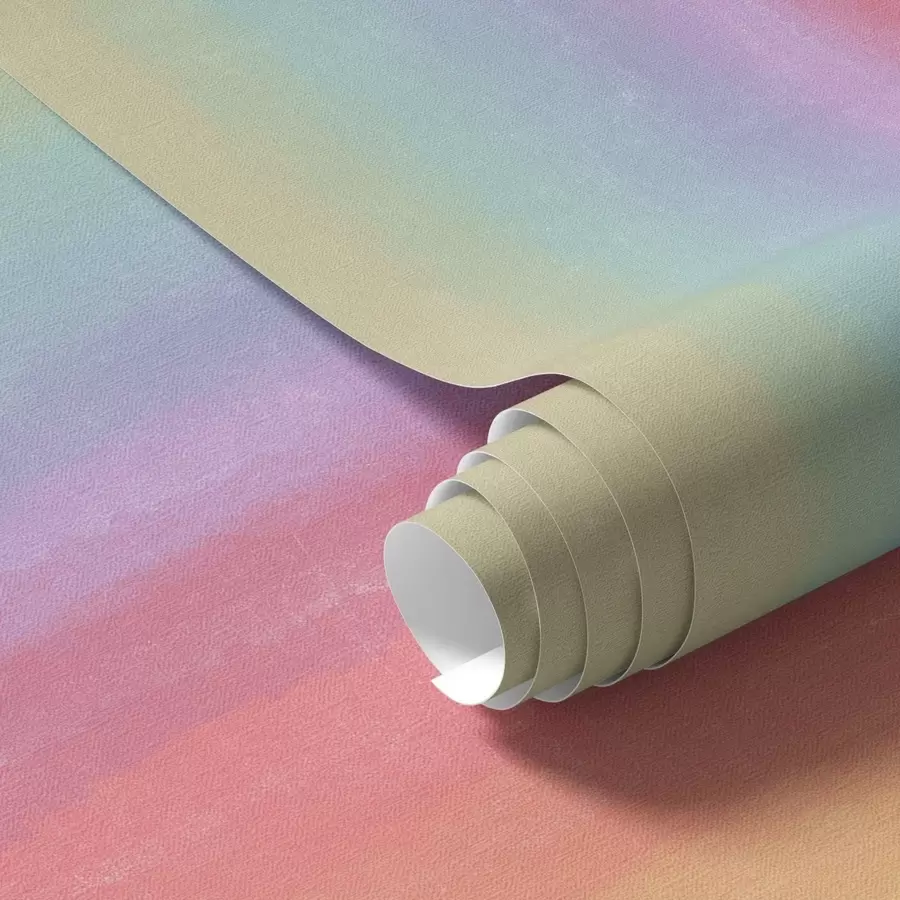 murales de pared Gradiente de arco iris brillante con transiciones suaves a00512
