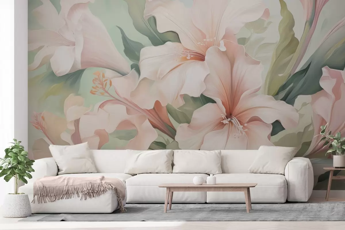 murales de pared Flores en flor w04531