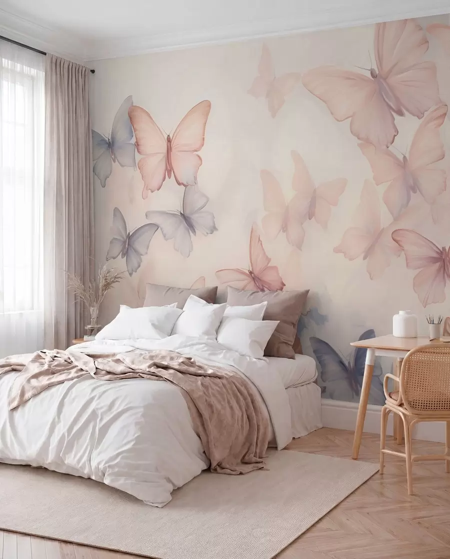 murales de pared Mariposas w04534