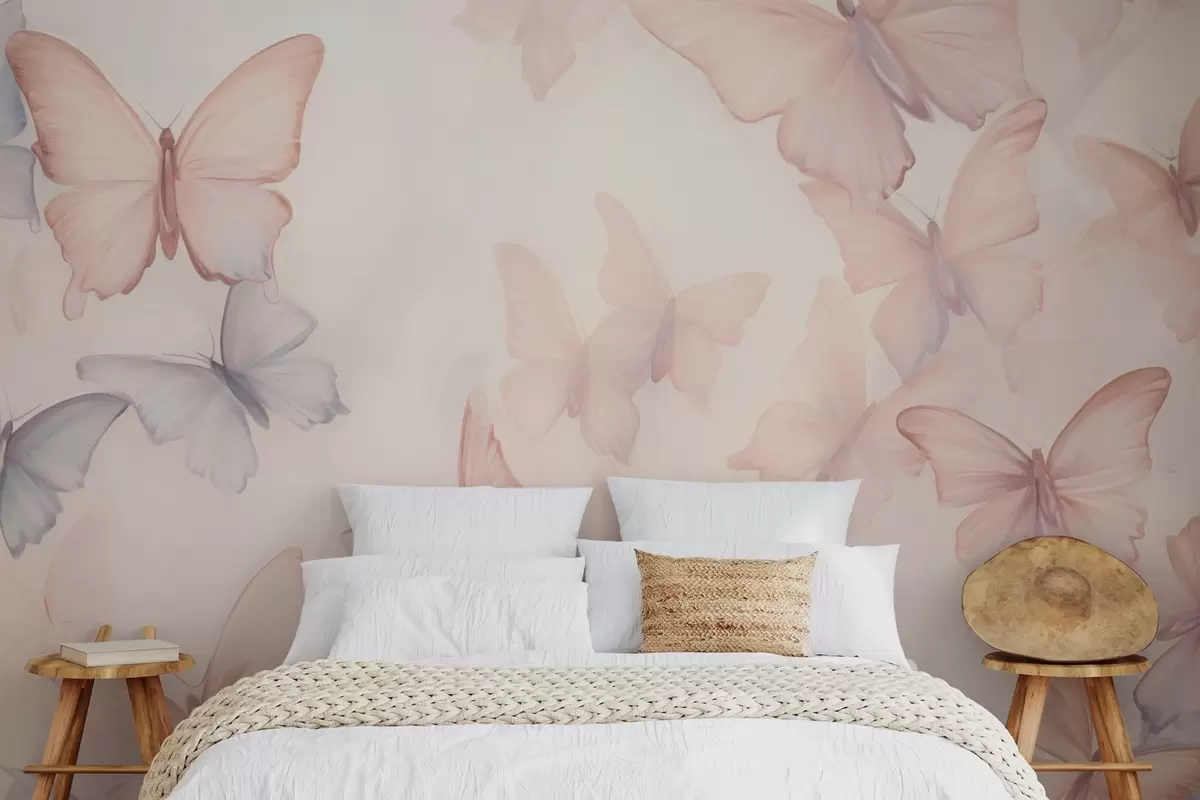 murales de pared Mariposas w04534