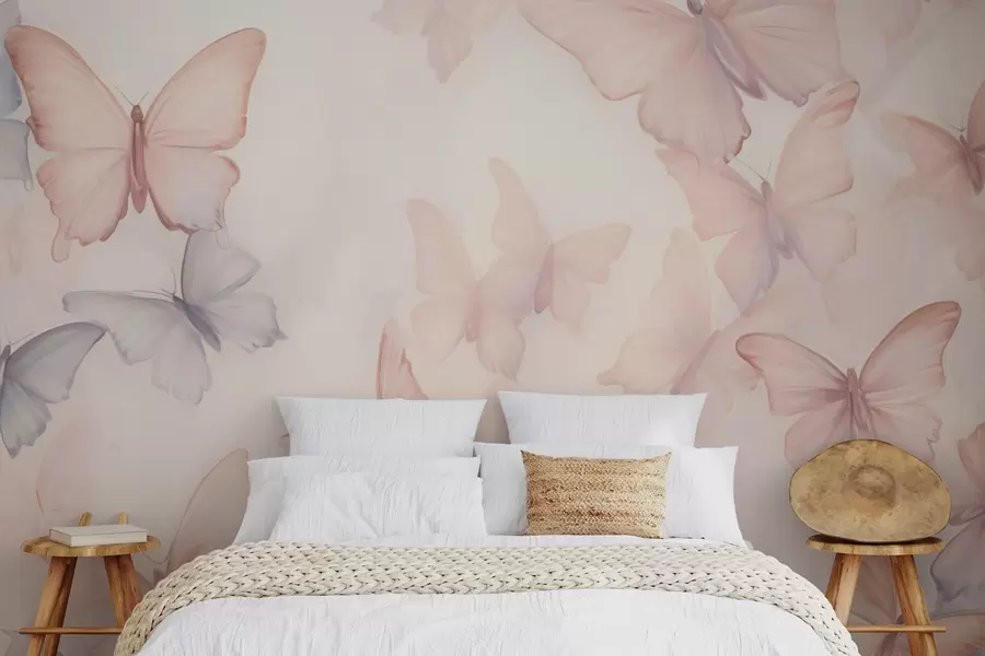 murales de pared Mariposas w04534