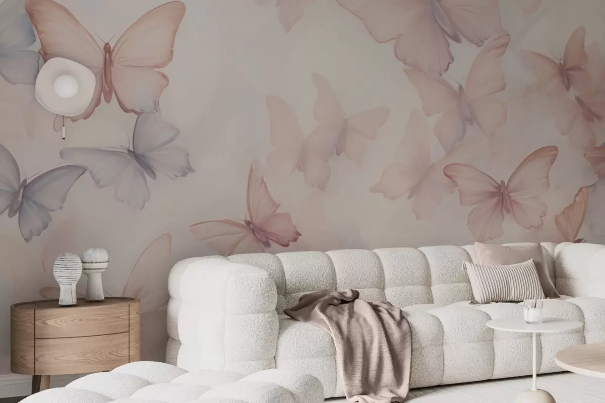 murales de pared Mariposas w04534