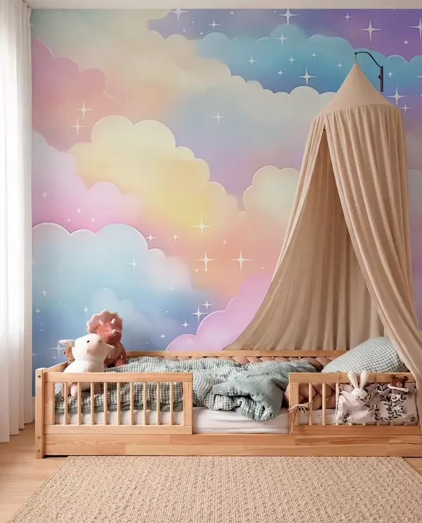 Papel tapiz Infantiles Arcoíris