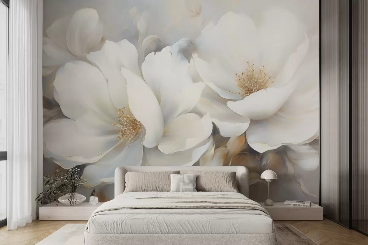 murales de pared Flores enormes w04594