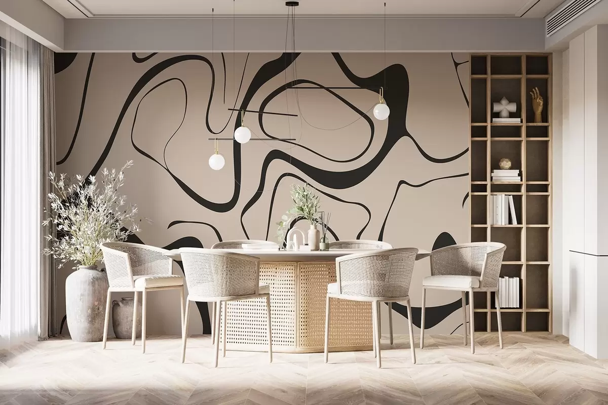 murales de pared Patrón abstracto w04649