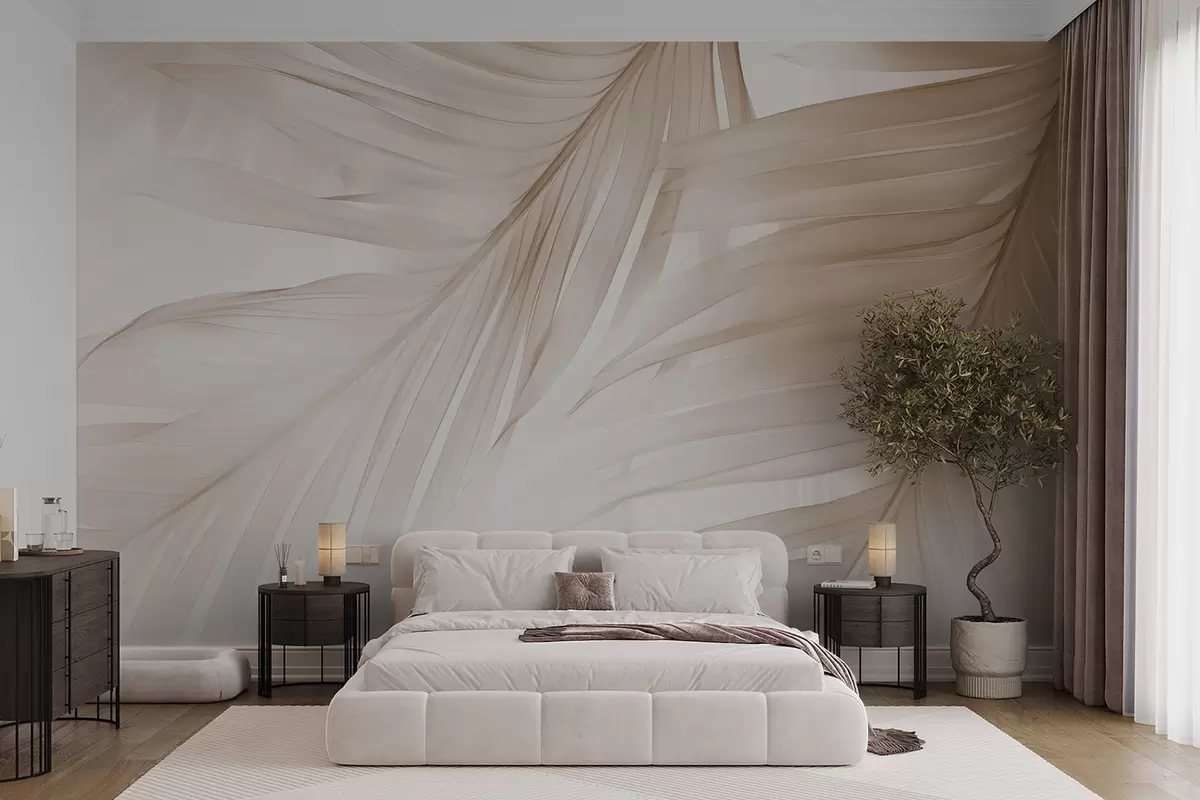 murales de pared Hojas de helecho w04727