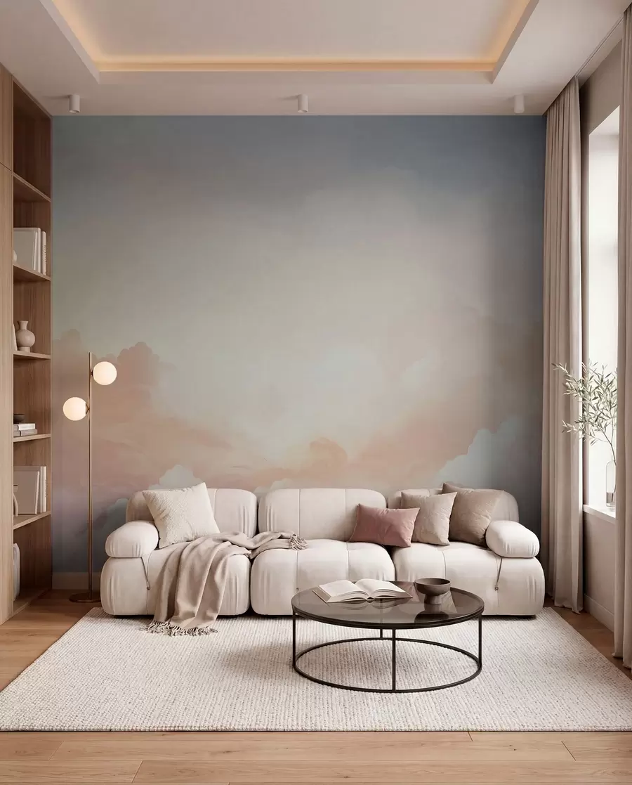 murales de pared Nubes w04744