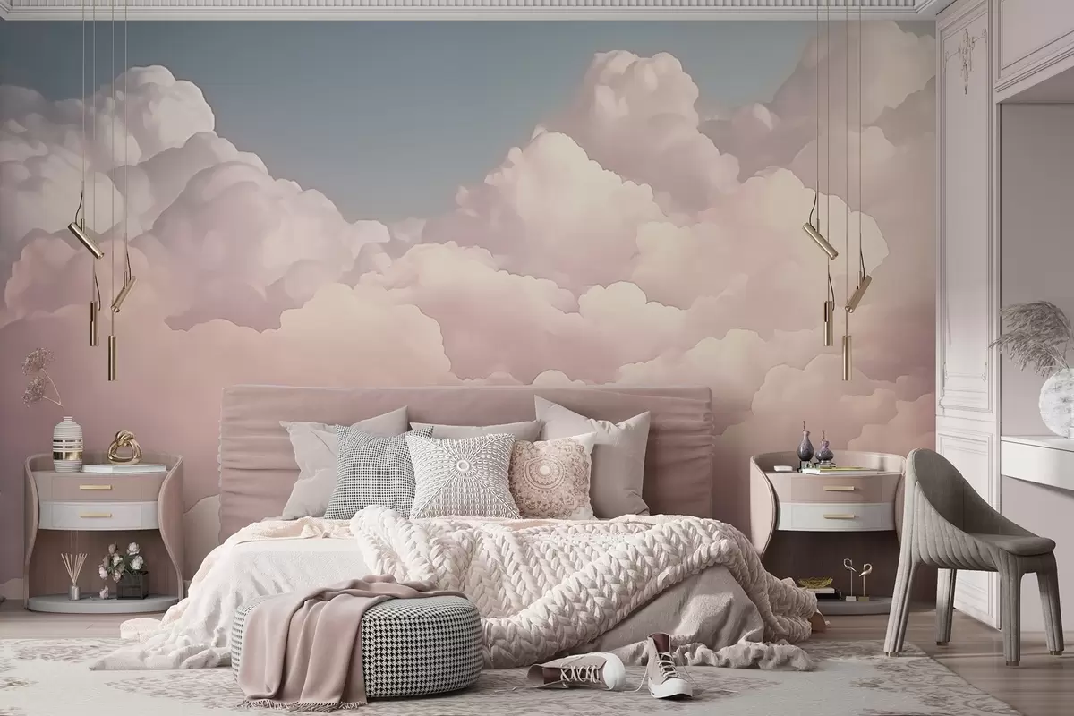 murales de pared Nubes w04750