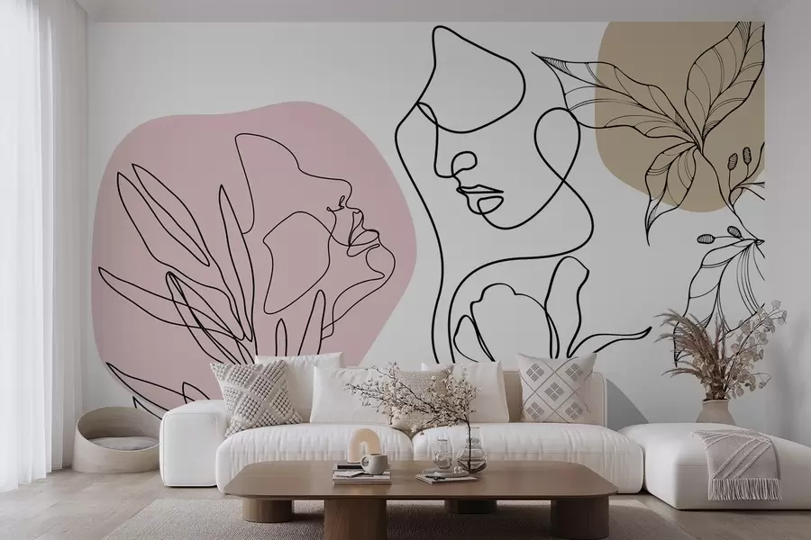 murales de pared Abstracción w04780