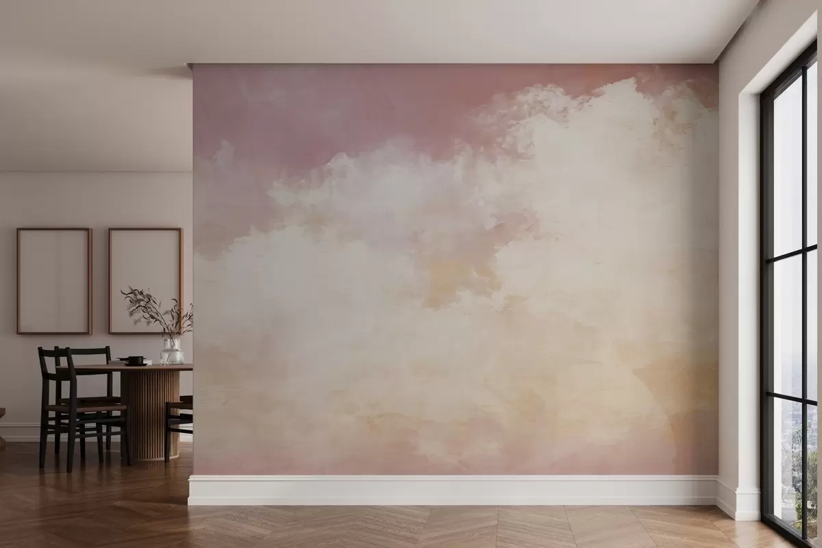 murales de pared Imagen abstracta de nubes en estilo loft w04841v1