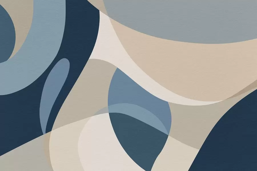 murales de pared Abstracción geométrica w04843