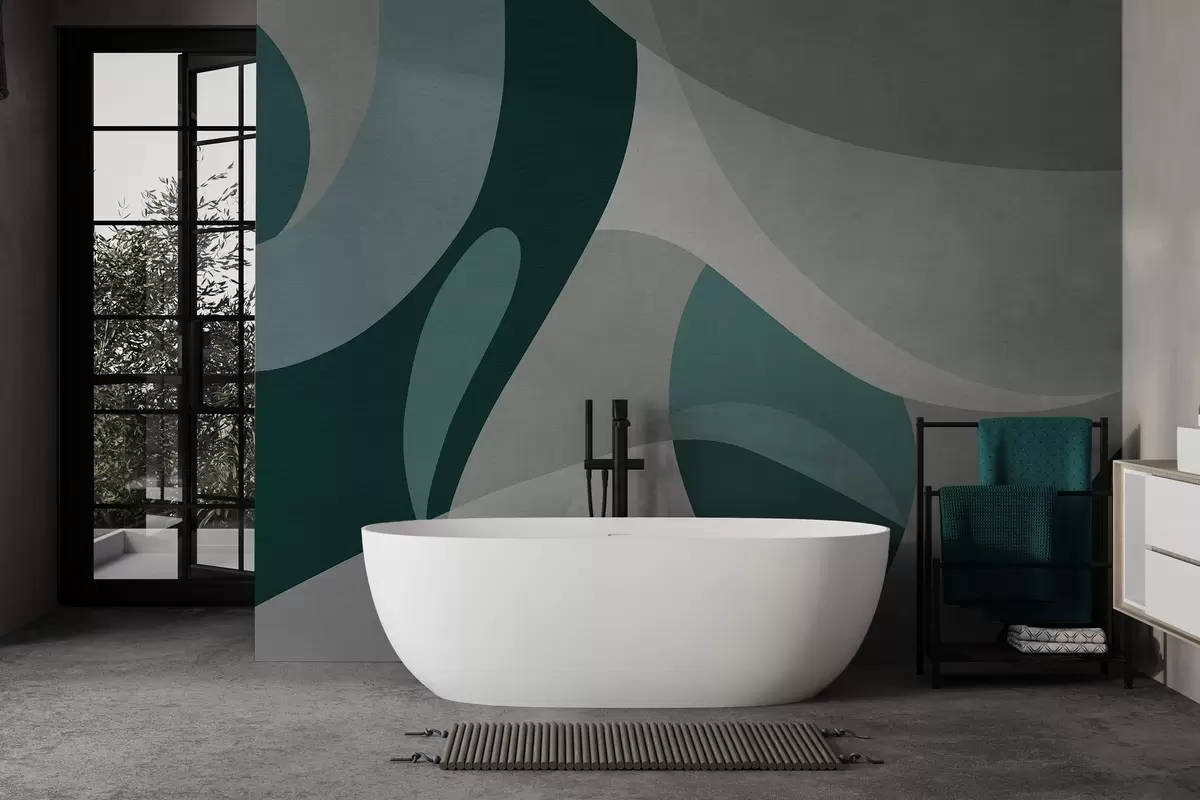 murales de pared Abstracción geométrica w04843v2