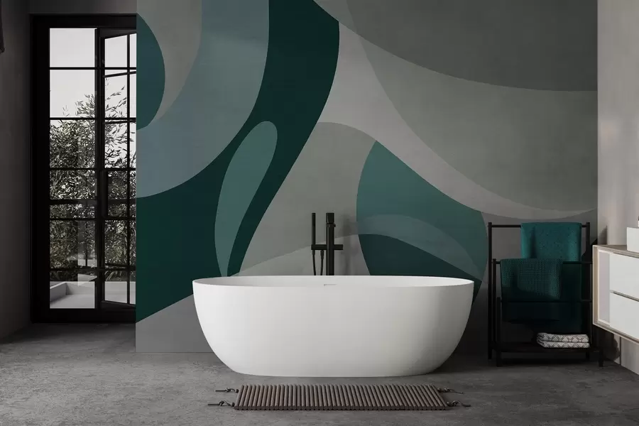 murales de pared Abstracción geométrica w04843v2