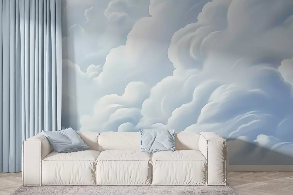 murales de pared Nubes w04890v1