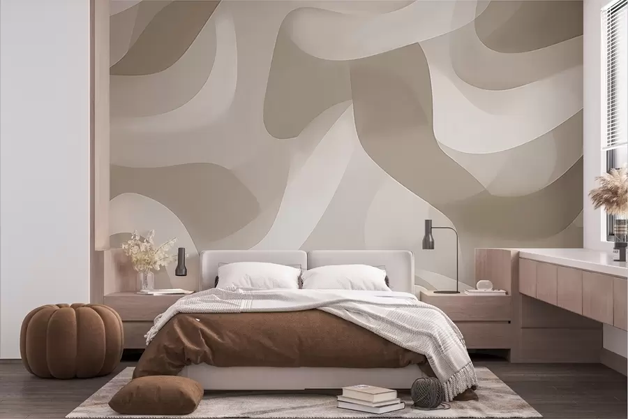 murales de pared Ondas abstractas w04888v1