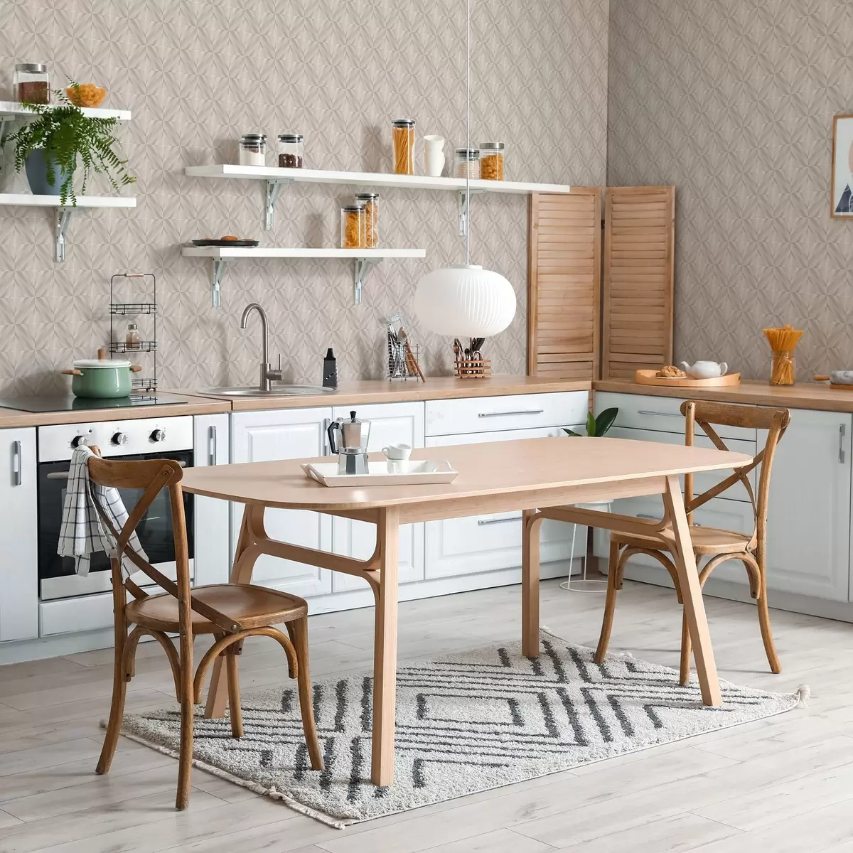 Papel pintado Cuadrados claros con suaves trazos diagonales entrecruzados. a00984