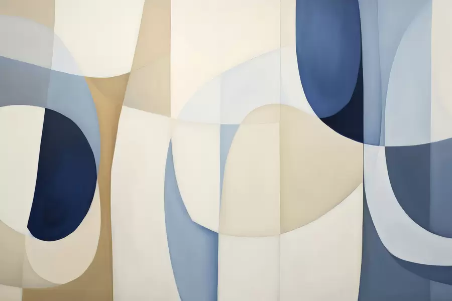 murales de pared Geometría en acuarela w04837