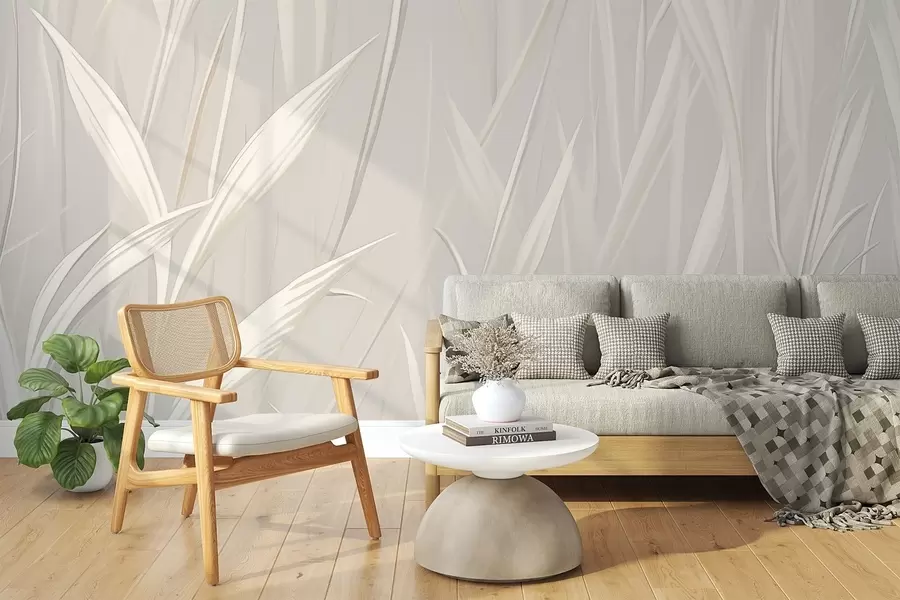 murales de pared Hierba abstracta w04915