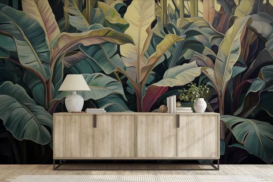 murales de pared Tranquilidad tropical w05013