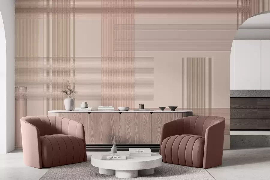 murales de pared Armonía geométrica w05014