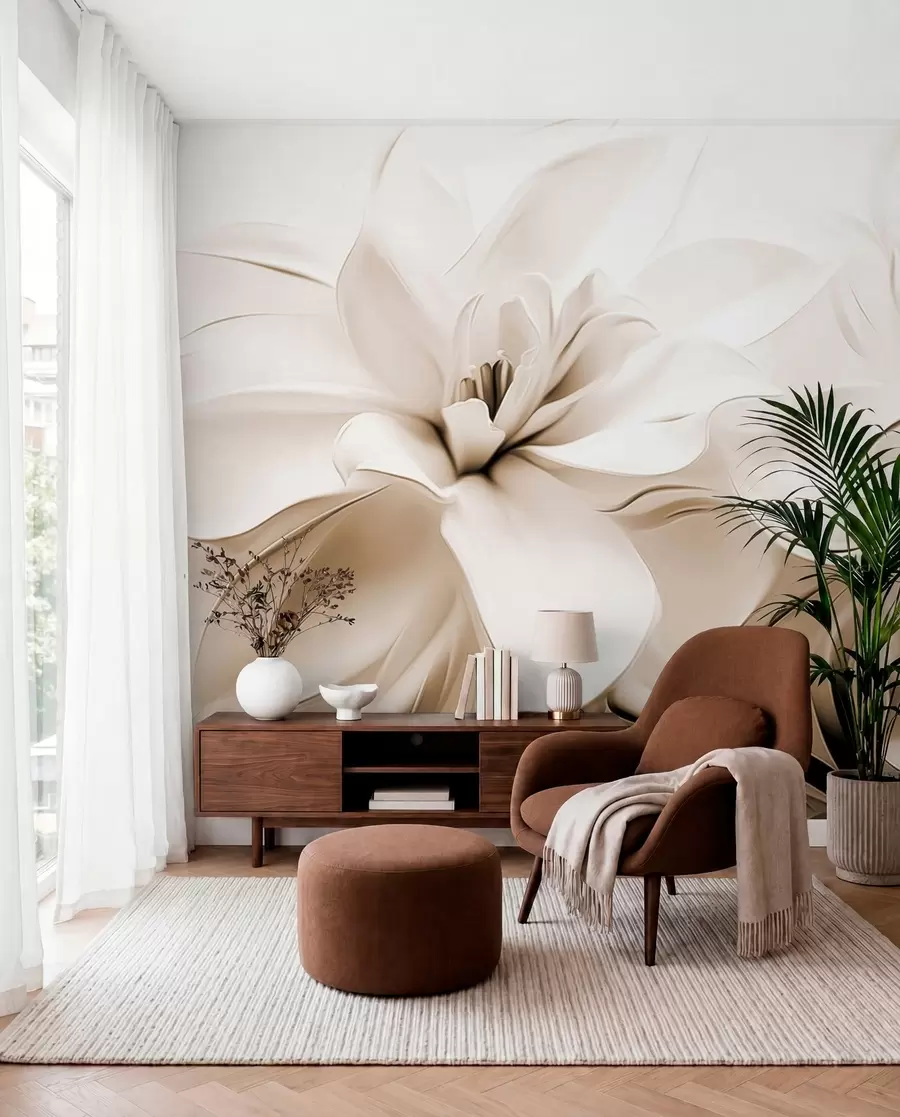 murales de pared Flores fantásticas w04984