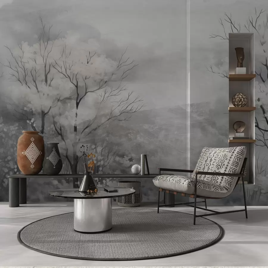 murales de pared El suave susurro de los árboles w05054