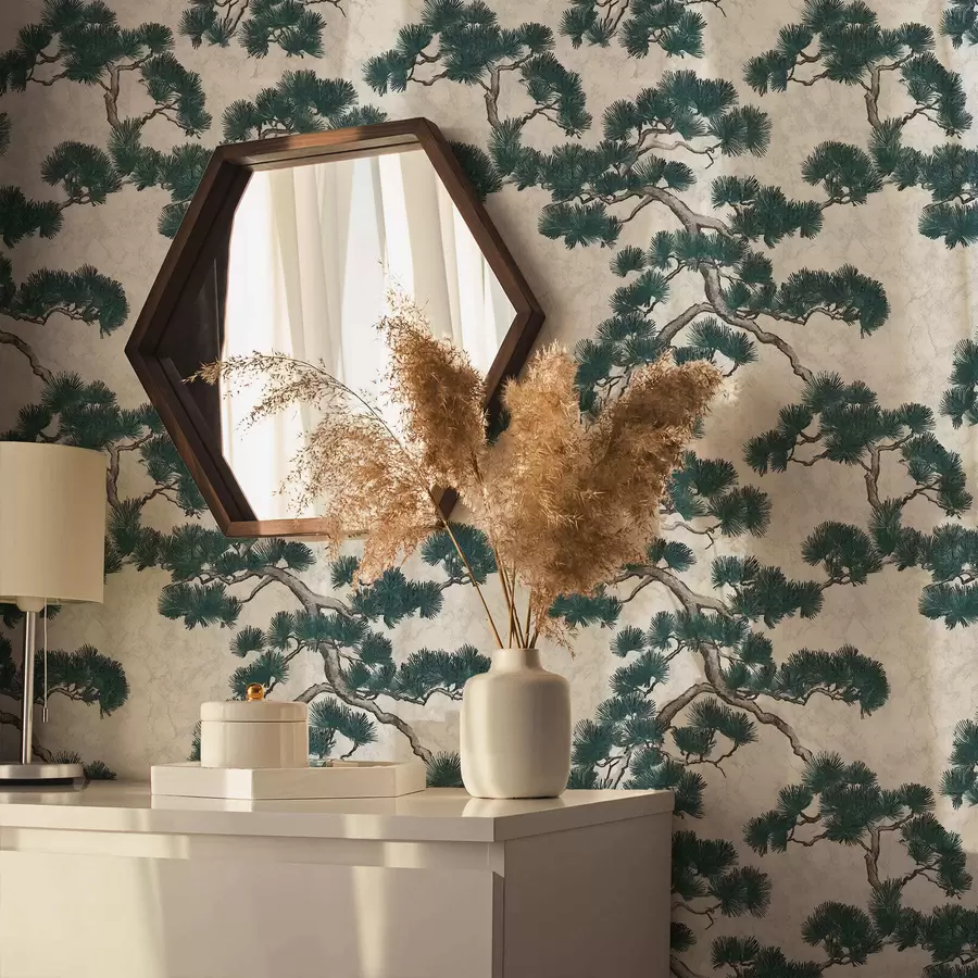 murales de pared Ramas de pino a00972v2