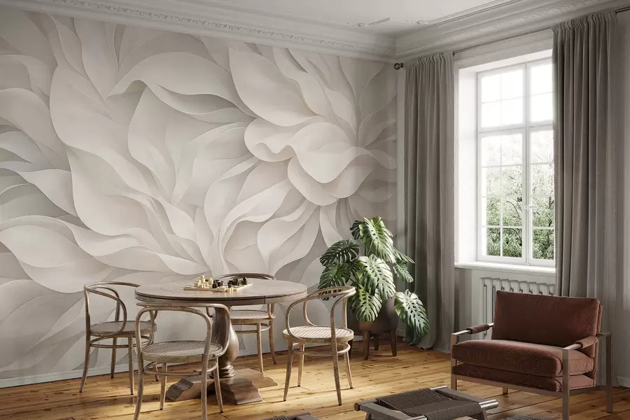 murales de pared Pétalos elegantes w05168