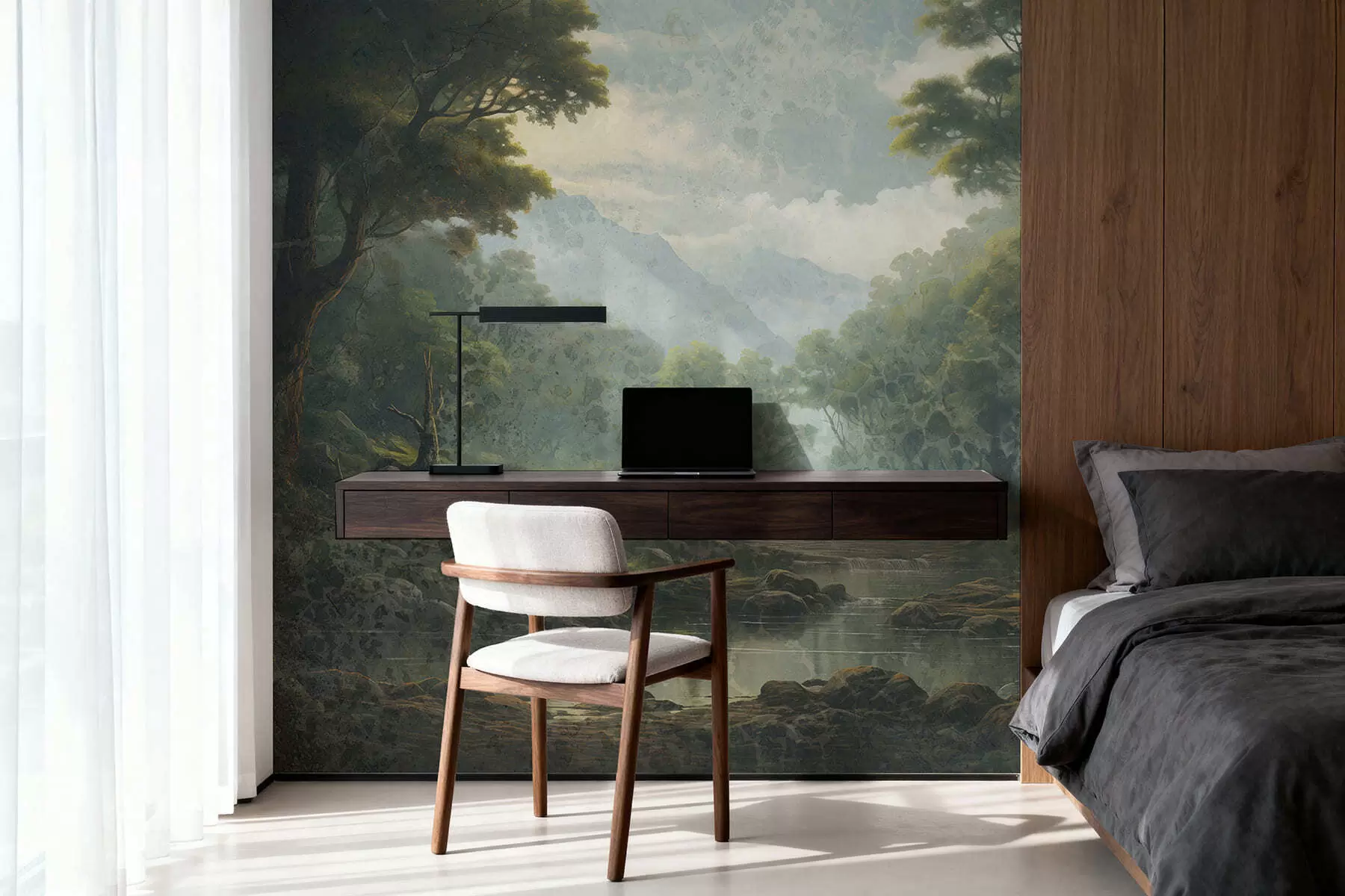 murales de pared Silencio del bosque w05171
