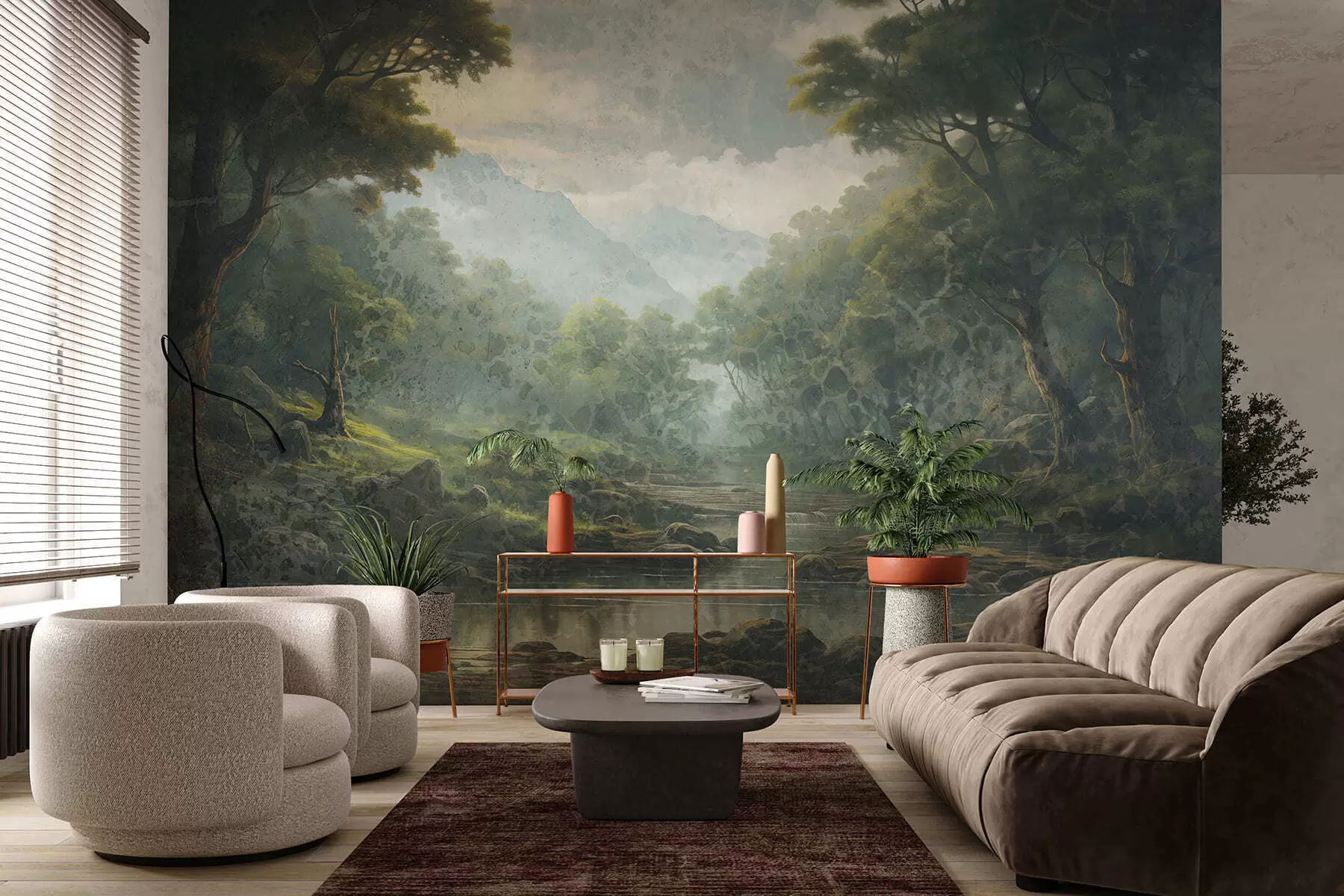 murales de pared Silencio del bosque w05171