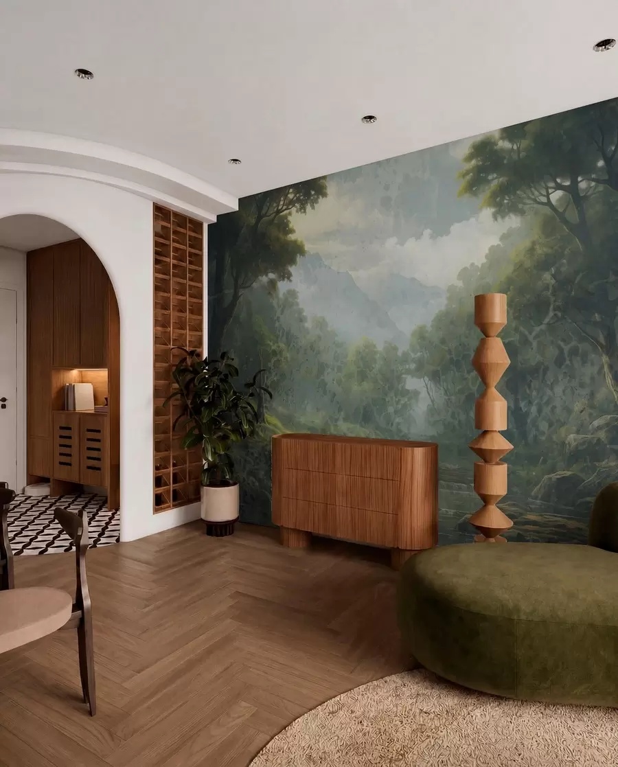 murales de pared Silencio del bosque w05171