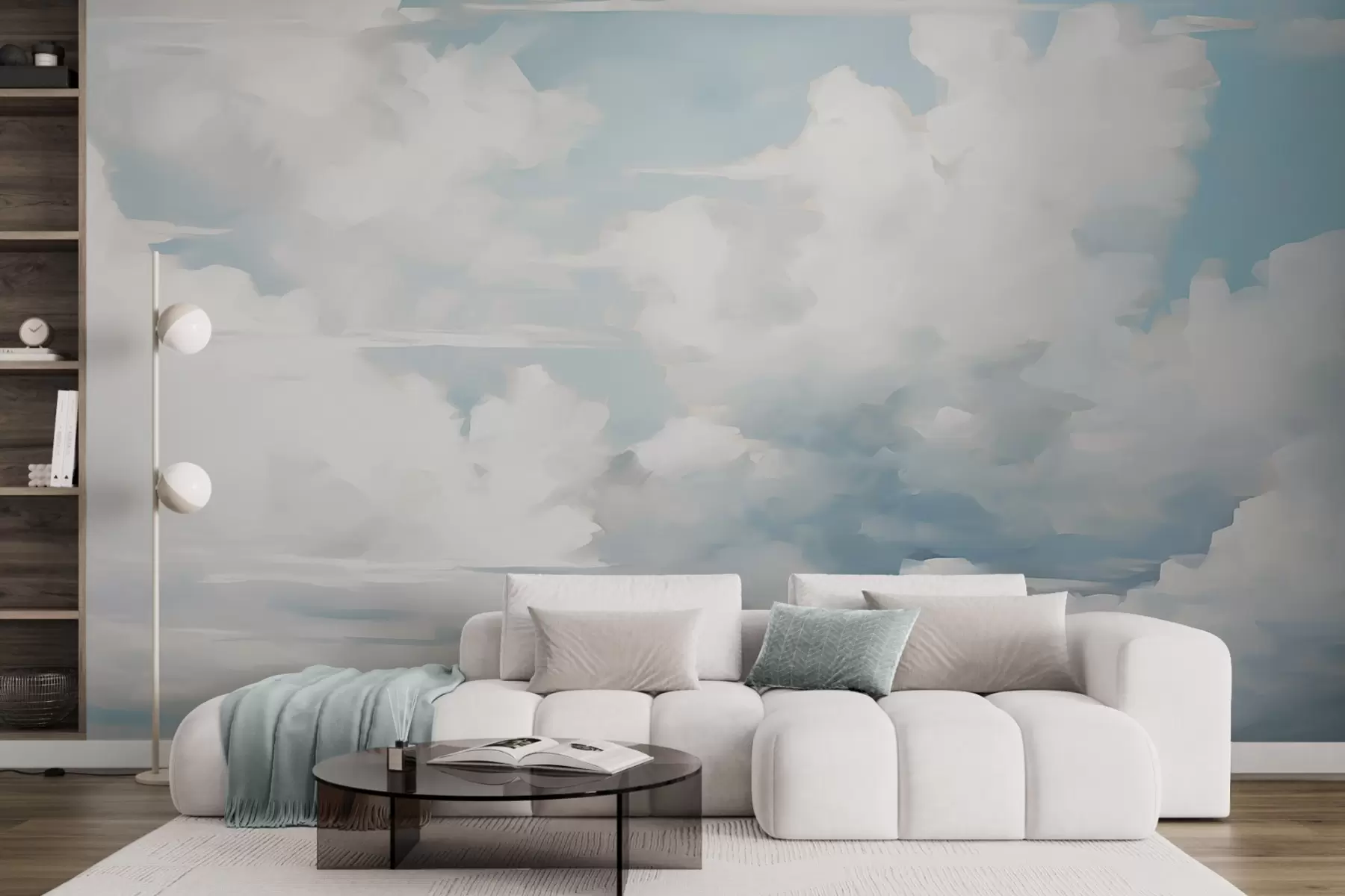 murales de pared Nubes w05370