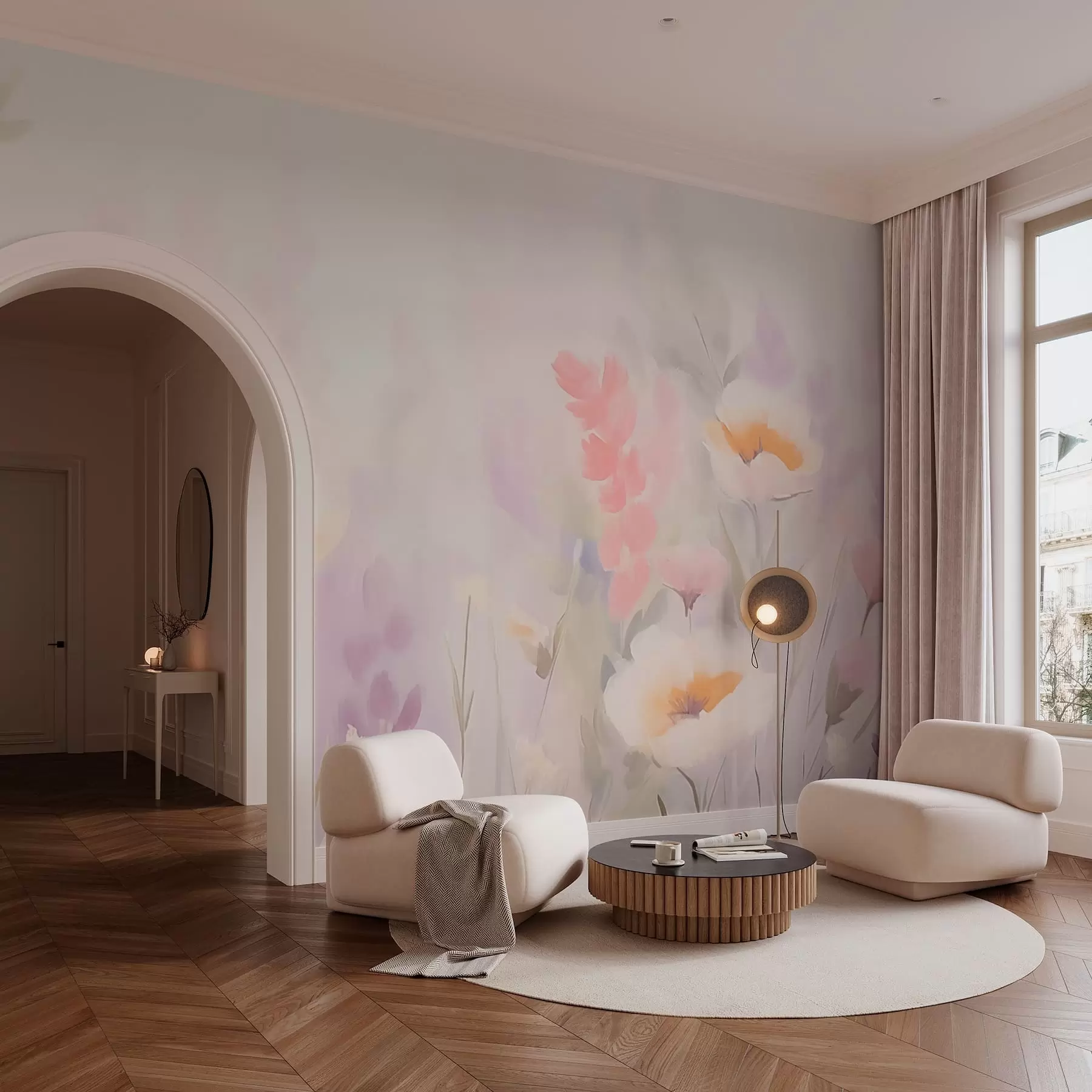 murales de pared Flores silvestres w05032