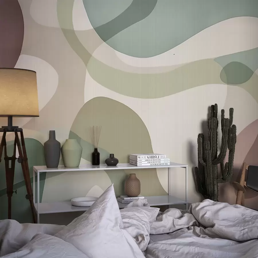 murales de pared Líneas suaves w05479v1