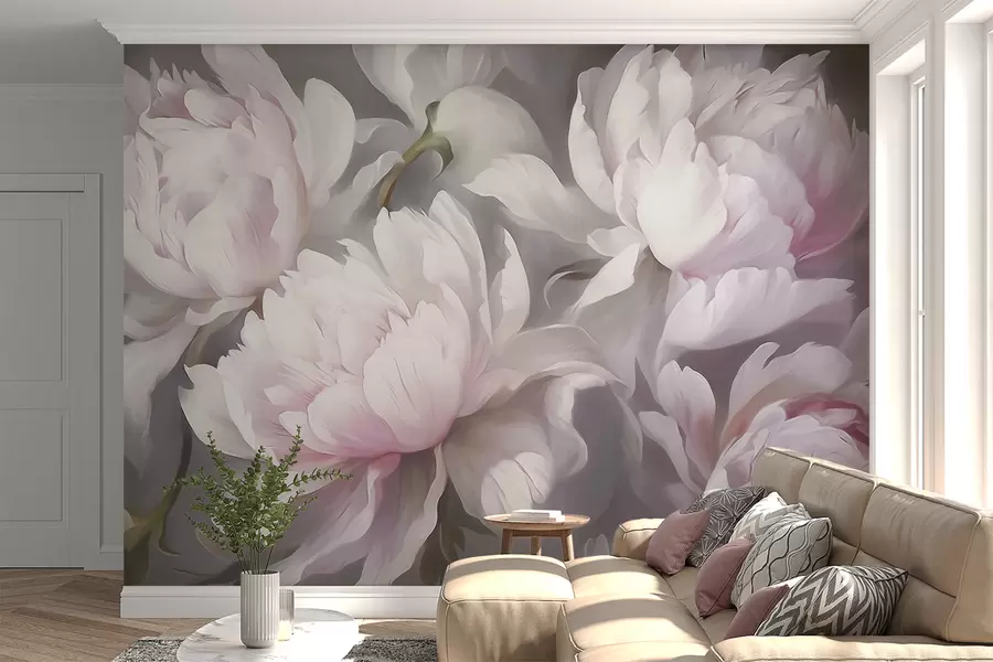 murales de pared Flores pastel w09760