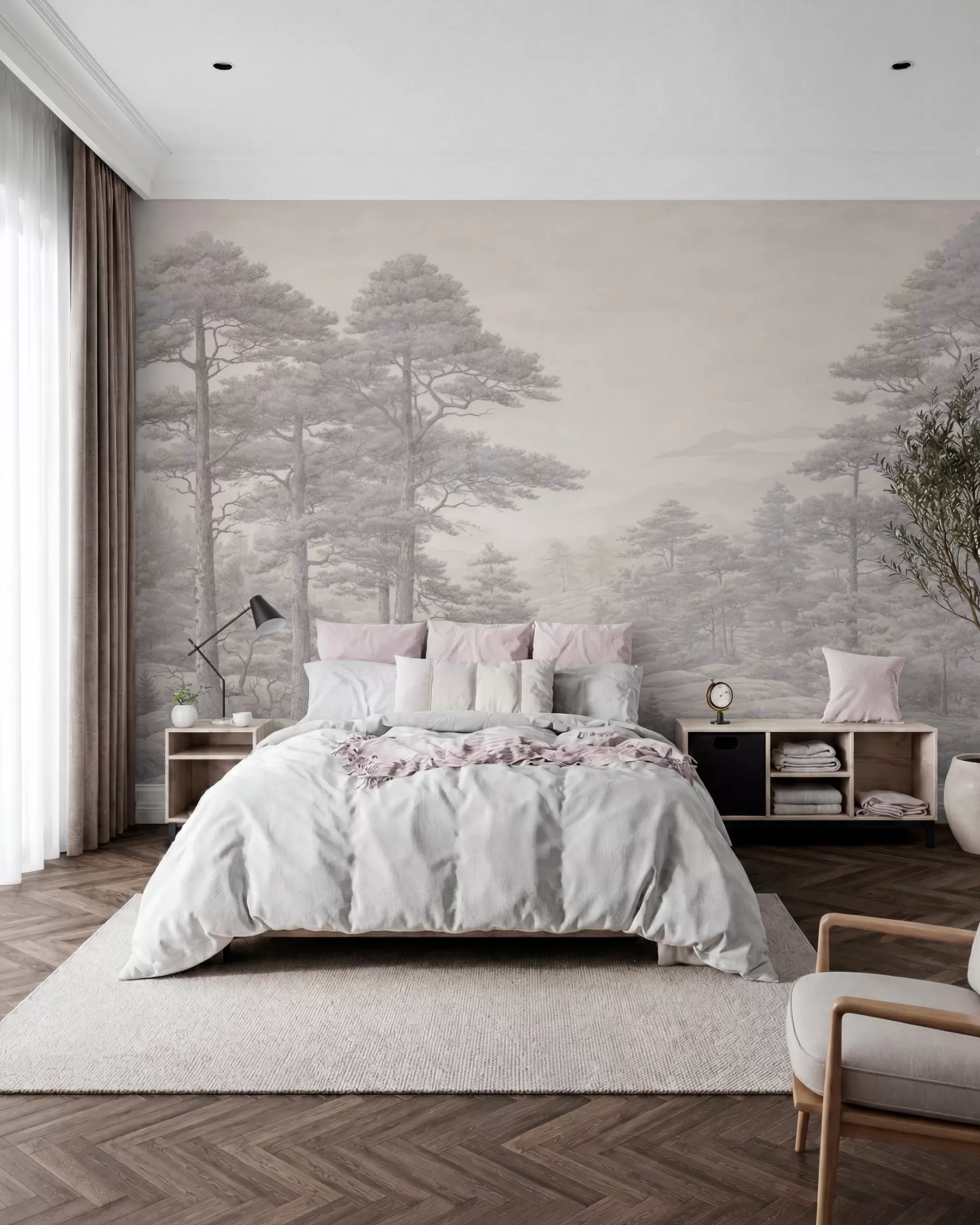 murales de pared Bosque antiguo w05524
