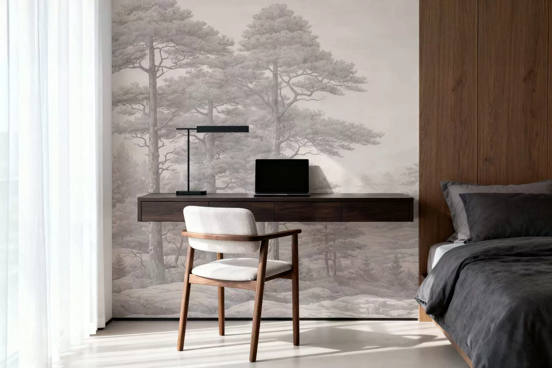 murales de pared Bosque antiguo w05524
