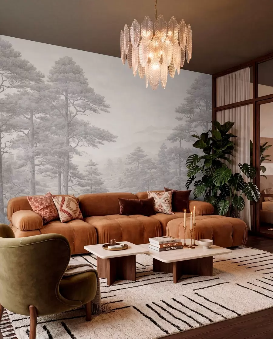 murales de pared Bosque antiguo w05524